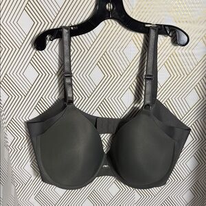 Warner's bra Charcoal Gray Women's‎ Bra size 40 C  like new condition underwire